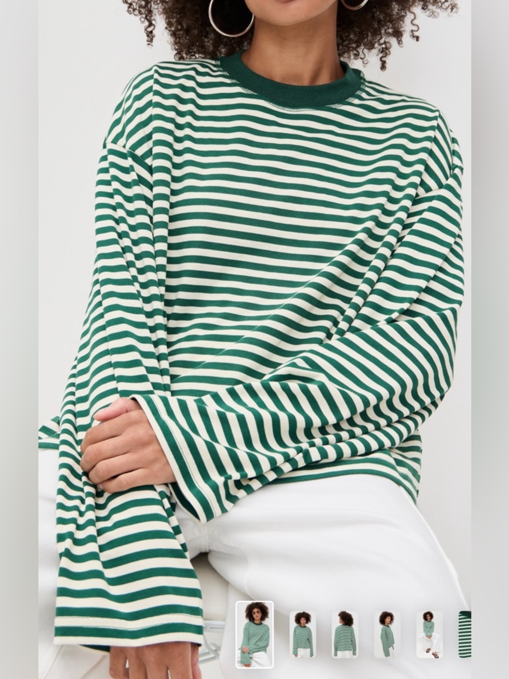 Lioness bloom long sleeve in moss